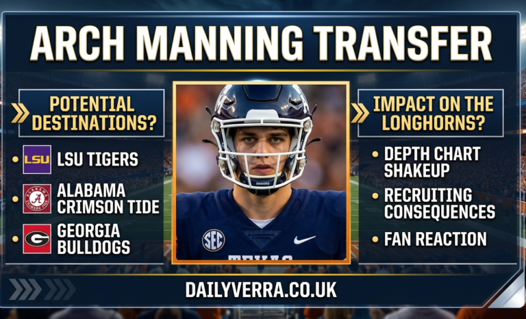 Arch Manning Transfer: A Complete Analysis of Rumors, Possibilities, and Future Impact