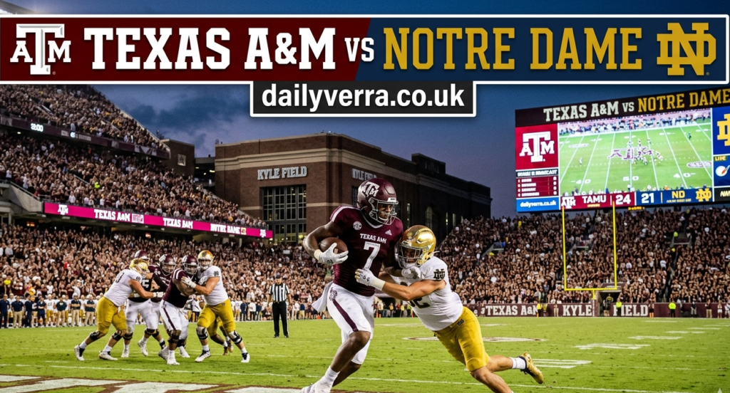 texas a&m vs notre dame