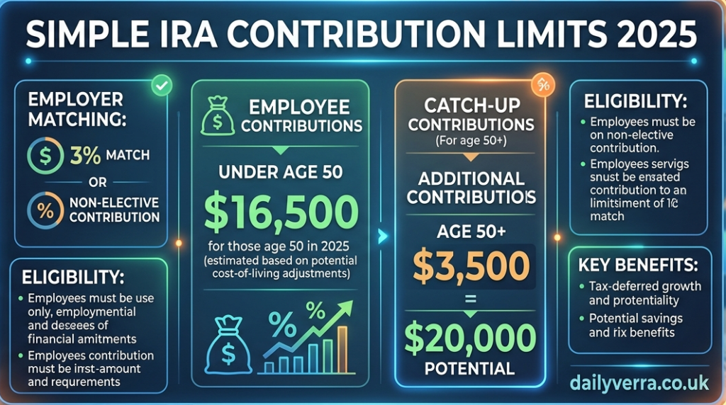 simple ira contribution limits 2025