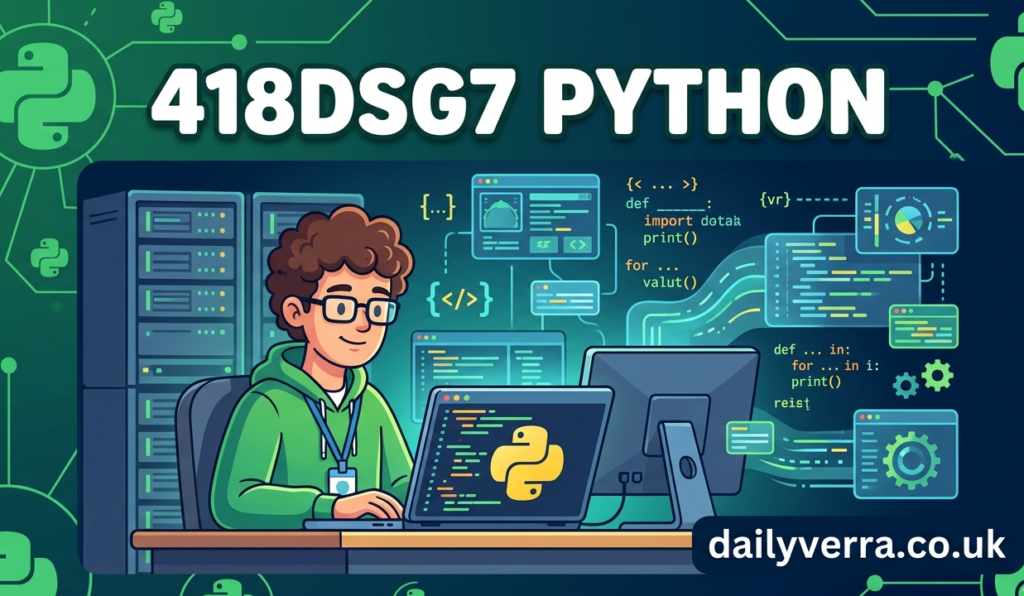 418dsg7 python