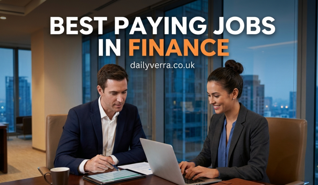 best paying jobs in finance