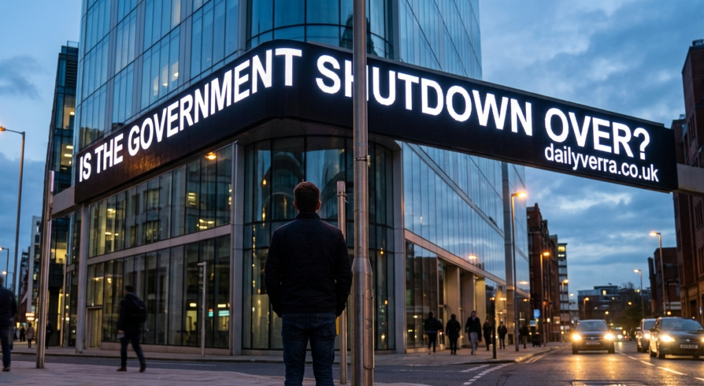 is the government shutdown over