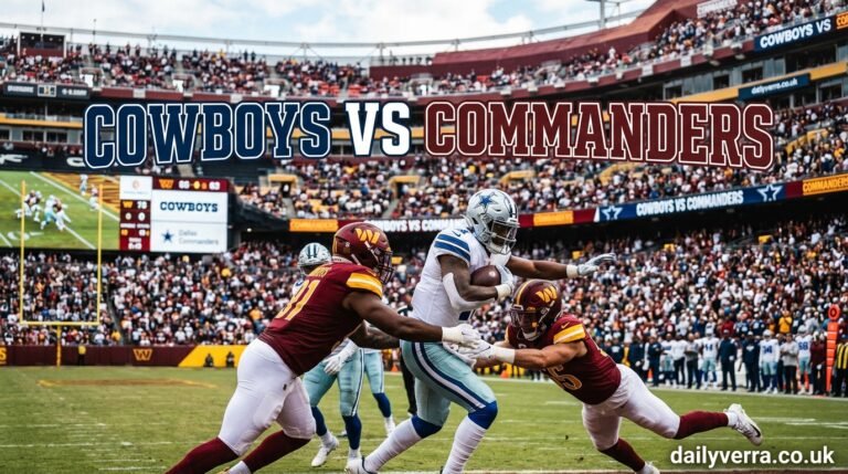 Cowboys vs Commanders: A Historic NFL Rivalry That Continues to Capture Football Fans