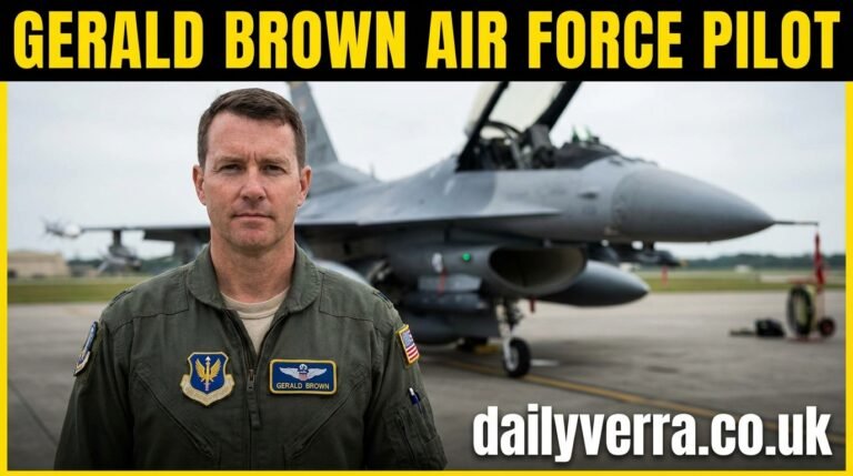 Gerald Brown Air Force Pilot: Career, Military Service, and the National Security Case