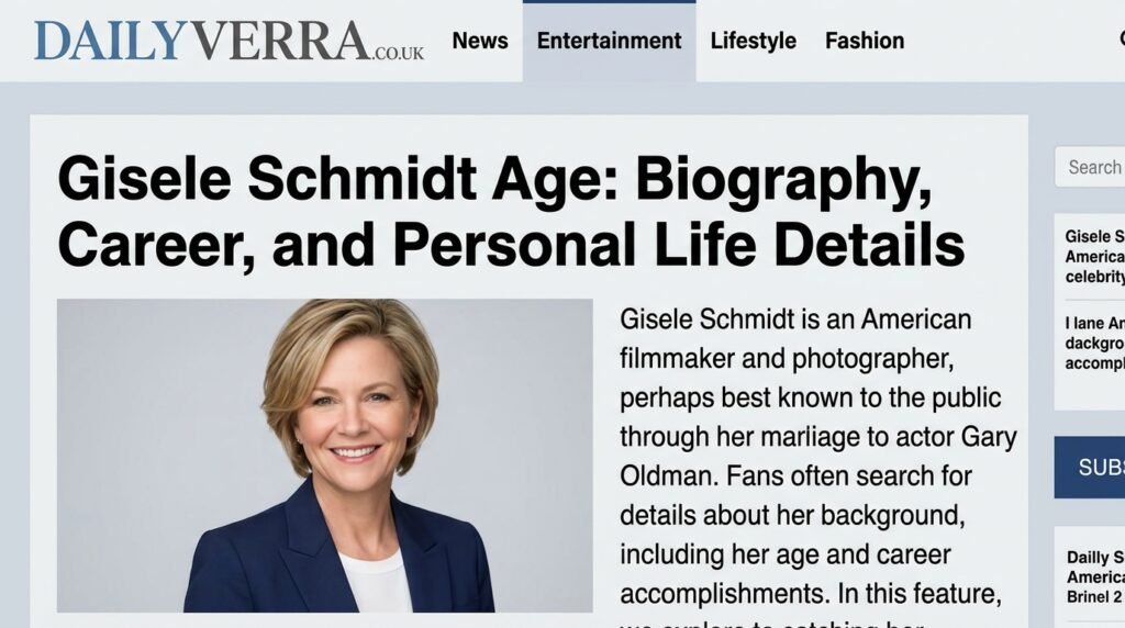 Gisele Schmidt Age