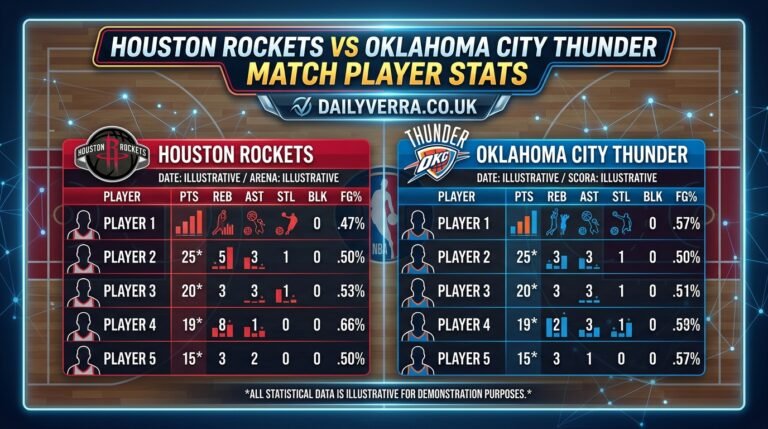 Houston Rockets vs Oklahoma City Thunder Match Player Stats: Complete Game Analysis and Performance Review