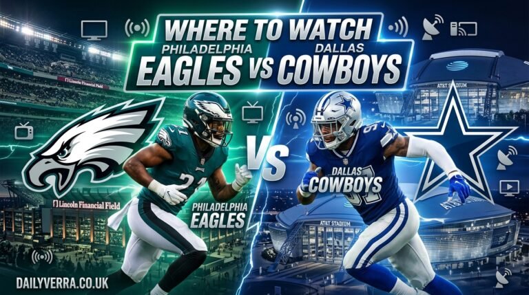 Where to Watch Philadelphia Eagles vs Dallas Cowboys: Complete Viewing Guide for NFL Fans