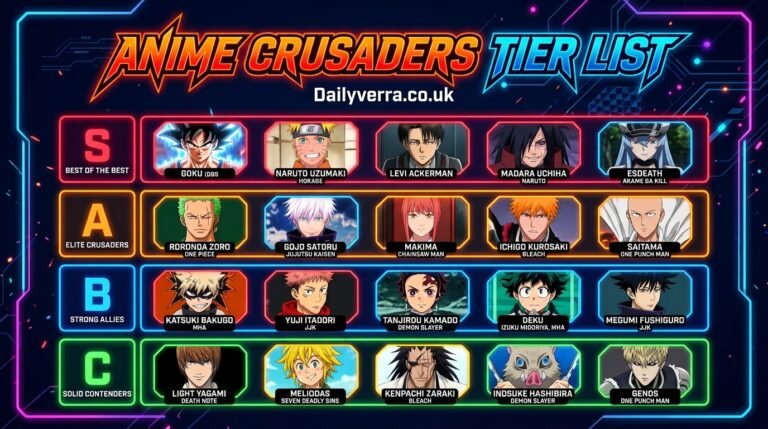 Anime Crusaders Tier List: The Best Units Ranked