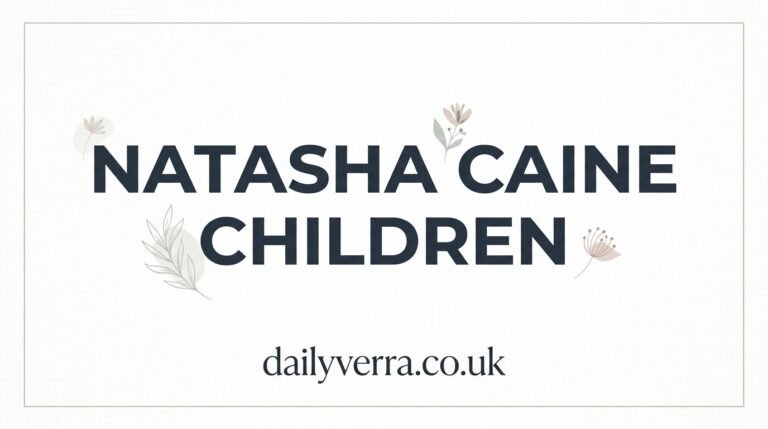 Natasha Caine Children: What We Know About Her Family and Private Life